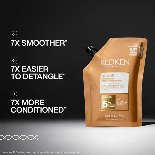 All Soft Conditioner & Refill Duo