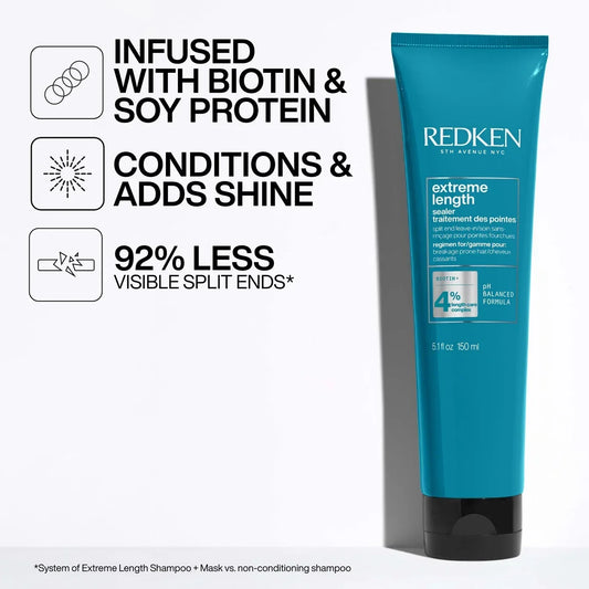EXTREME LENGTH LEAVE-IN TREATMENT WITH BIOTIN